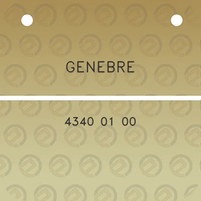 genebre-4340-01-00