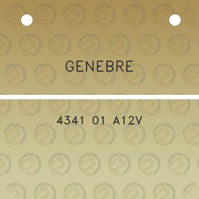 genebre-4341-01-a12v