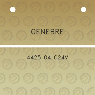 genebre-4425-04-c24v