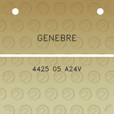 genebre-4425-05-a24v