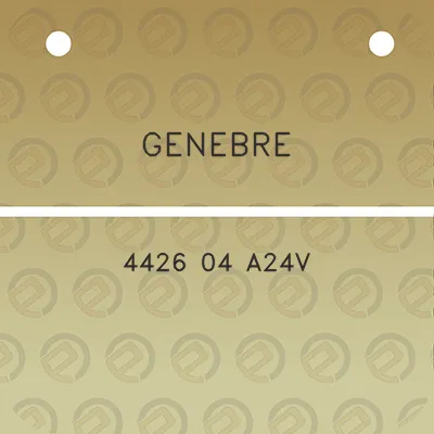 genebre-4426-04-a24v