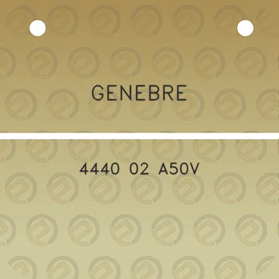 genebre-4440-02-a50v