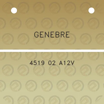 genebre-4519-02-a12v