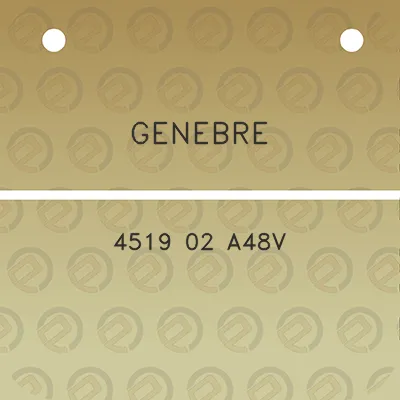 genebre-4519-02-a48v