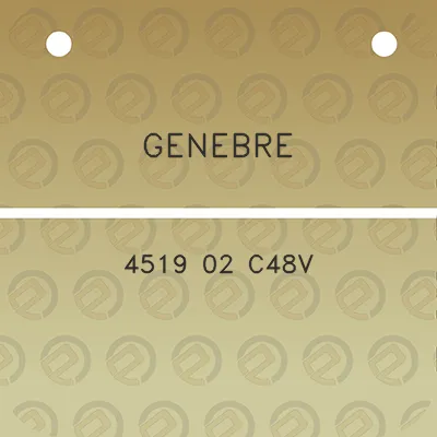 genebre-4519-02-c48v