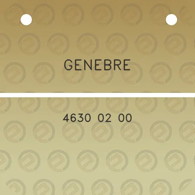 genebre-4630-02-00