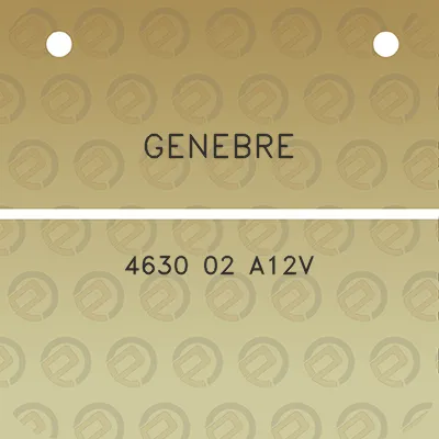 genebre-4630-02-a12v