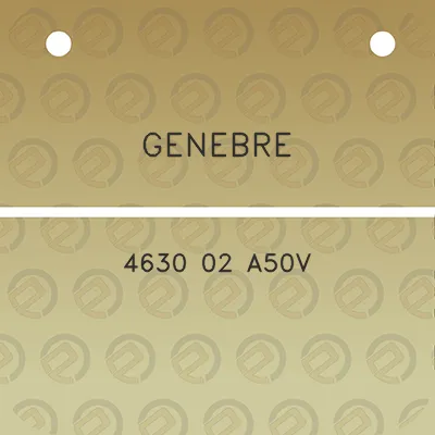 genebre-4630-02-a50v