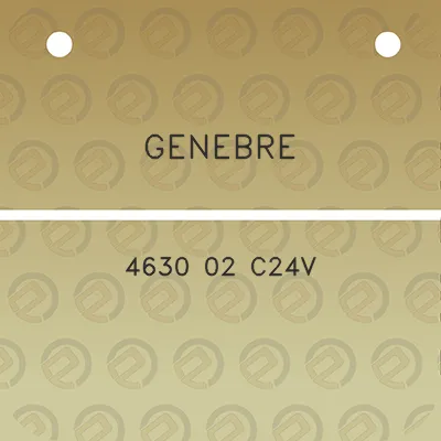 genebre-4630-02-c24v