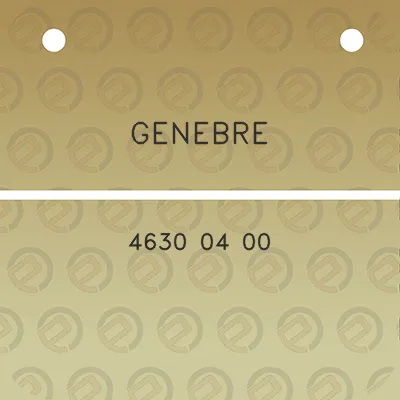 genebre-4630-04-00