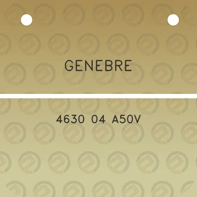 genebre-4630-04-a50v