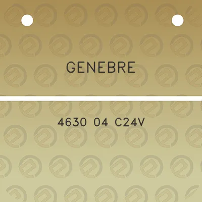 genebre-4630-04-c24v