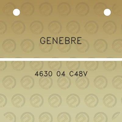 genebre-4630-04-c48v