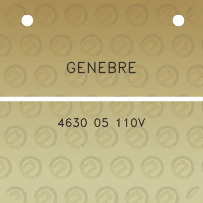 genebre-4630-05-110v