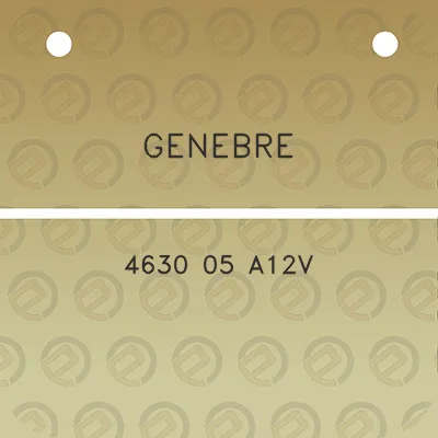 genebre-4630-05-a12v