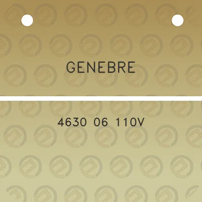 genebre-4630-06-110v