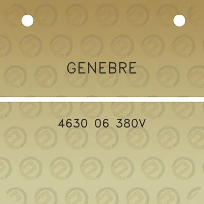 genebre-4630-06-380v