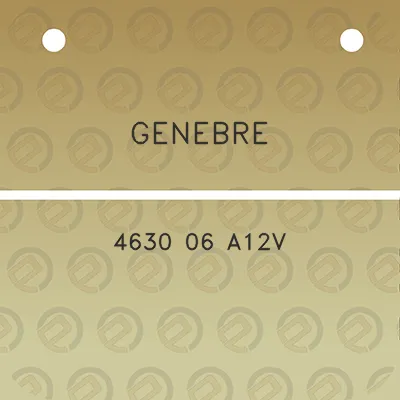 genebre-4630-06-a12v