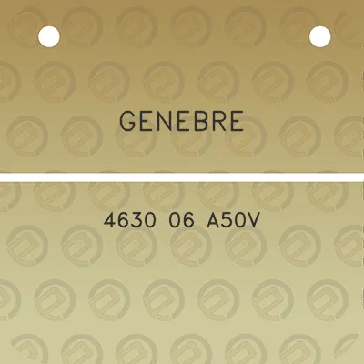 genebre-4630-06-a50v