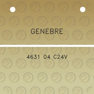 genebre-4631-04-c24v