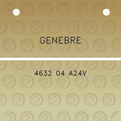 genebre-4632-04-a24v