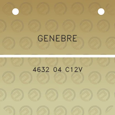 genebre-4632-04-c12v