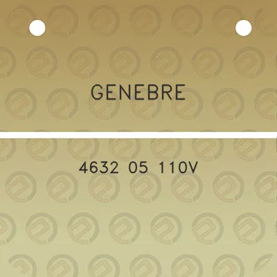 genebre-4632-05-110v