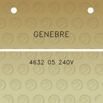 genebre-4632-05-240v