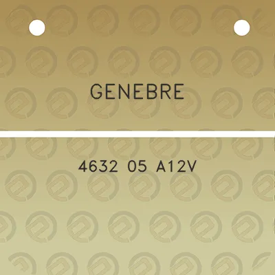 genebre-4632-05-a12v