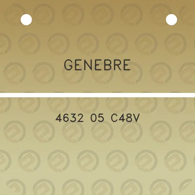 genebre-4632-05-c48v