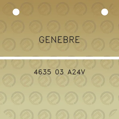 genebre-4635-03-a24v