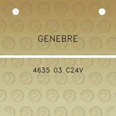 genebre-4635-03-c24v