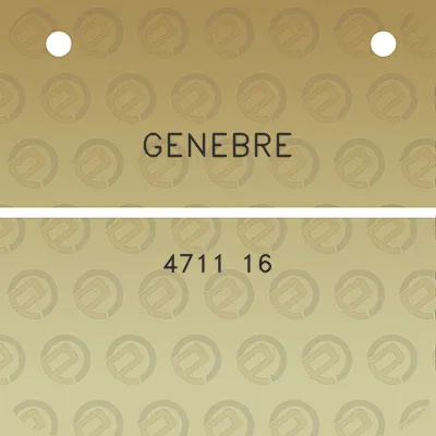 genebre-4711-16