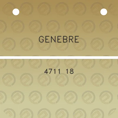 genebre-4711-18