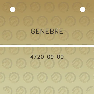 genebre-4720-09-00