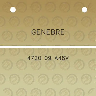 genebre-4720-09-a48v