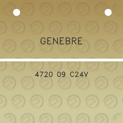 genebre-4720-09-c24v