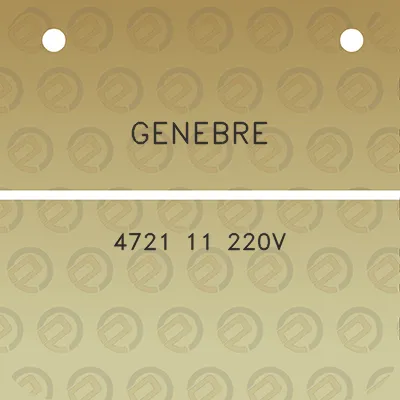 genebre-4721-11-220v