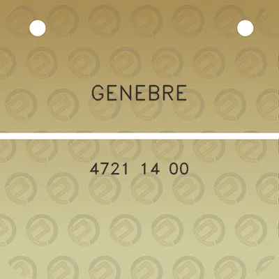 genebre-4721-14-00