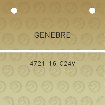 genebre-4721-16-c24v