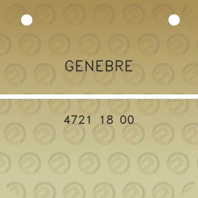 genebre-4721-18-00