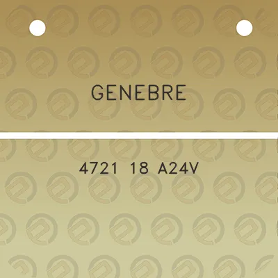 genebre-4721-18-a24v