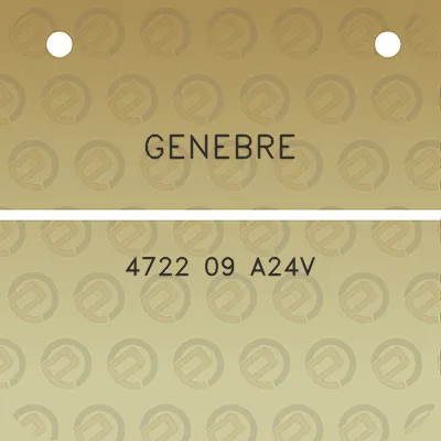 genebre-4722-09-a24v