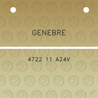 genebre-4722-11-a24v