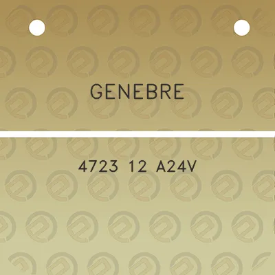 genebre-4723-12-a24v