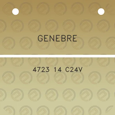 genebre-4723-14-c24v