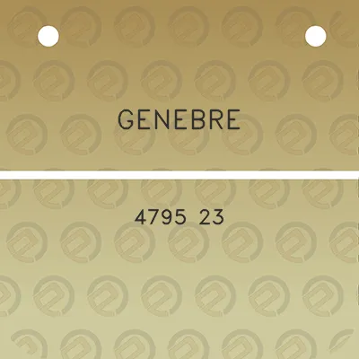 genebre-4795-23