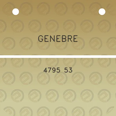 genebre-4795-53