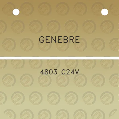 genebre-4803-c24v