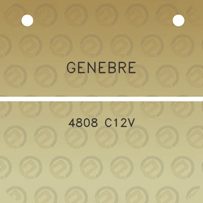 genebre-4808-c12v